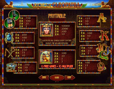 ᐈ Игровой Автомат Riches of Cleopatra  Играть Онлайн Бесплатно Playson™